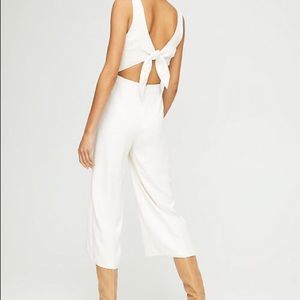Ecoulement jumpsuit (Wilfred, white)